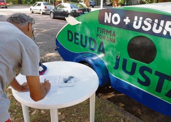 Deuda Justa: la campaña ingresará en una “fase agresiva” en la recolección de firmas