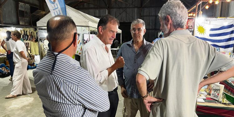 Expo Durazno: Manini Ríos reveló las políticas agropecuarias que implementará si llega al gobierno