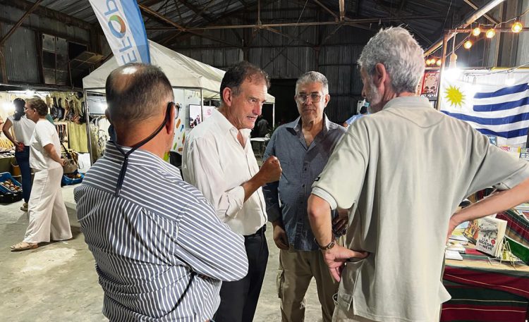 Expo Durazno: Manini Ríos reveló las políticas agropecuarias que implementará si llega al gobierno