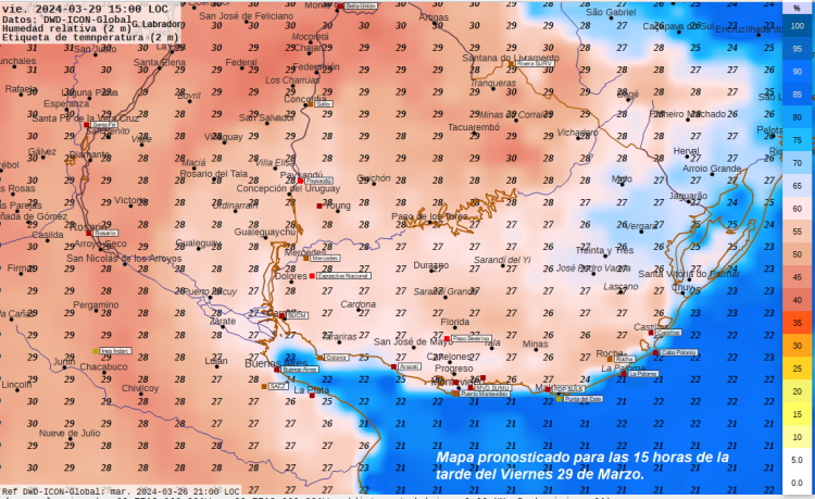 Calor, tormentas y lluvias el fin de semana