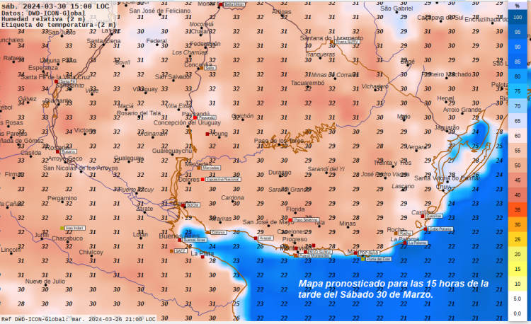 Calor, tormentas y lluvias el fin de semana