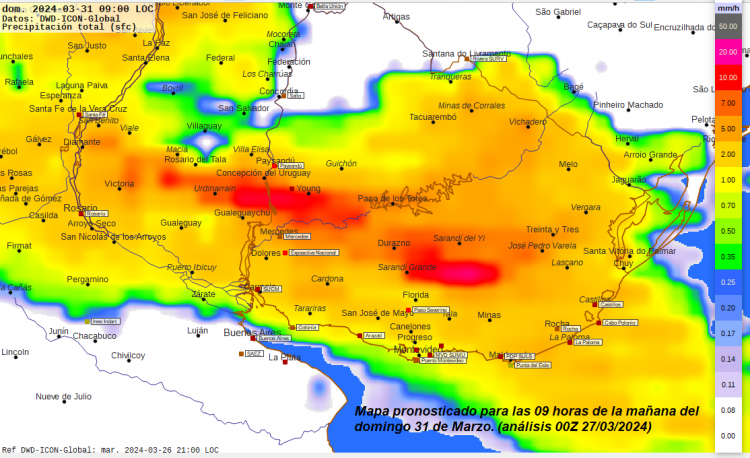 Calor, tormentas y lluvias el fin de semana