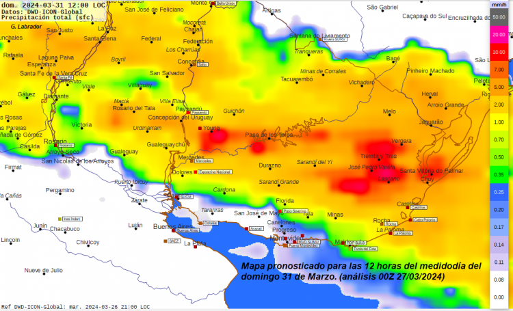 Calor, tormentas y lluvias el fin de semana