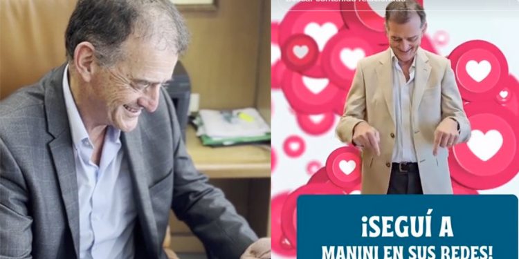 El senador Guido Manini Ríos anunció su nueva cuenta en Tik Tok