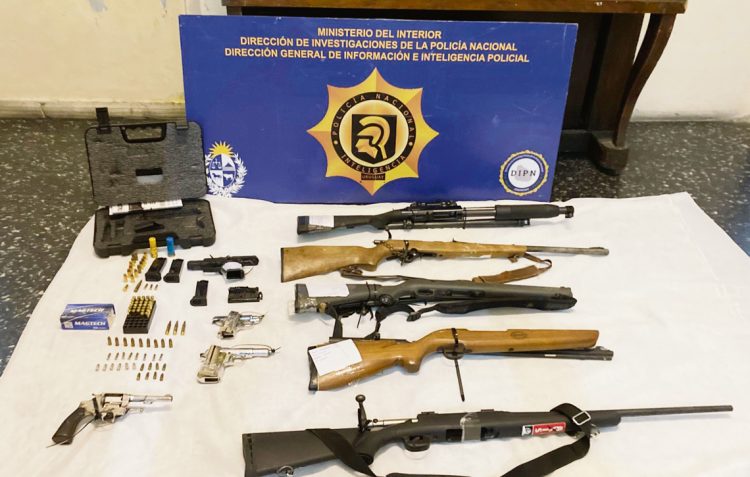 Tráfico de armas en Uruguay: un negocio de ida y vuelta