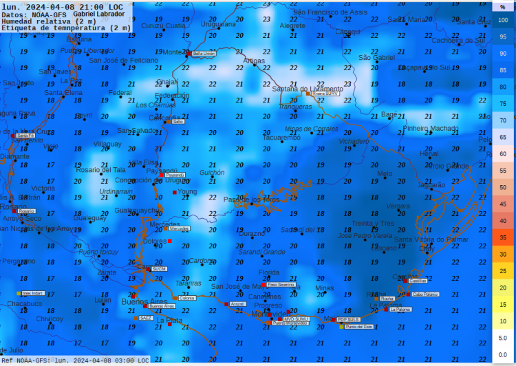 Desmejoramiento significativo desde el fin de semana con fuerte inestabilidad