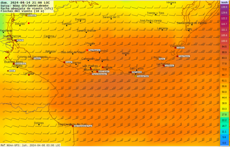 Desmejoramiento significativo desde el fin de semana con fuerte inestabilidad