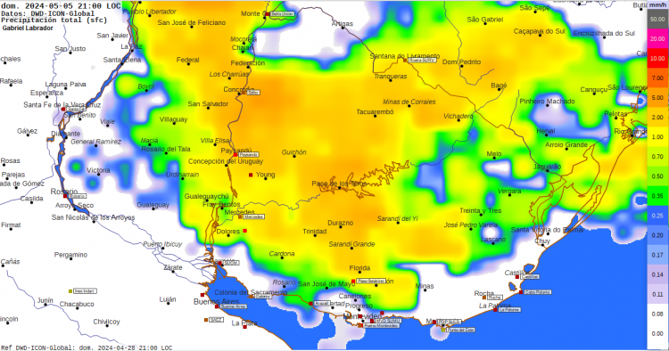 Semana inestable mayormente nubosa de escasa insolación