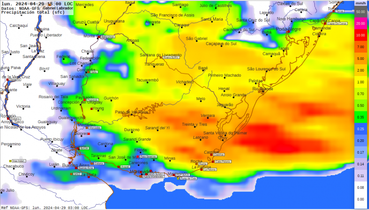 Semana inestable mayormente nubosa de escasa insolación