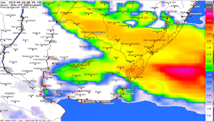 Semana inestable mayormente nubosa de escasa insolación