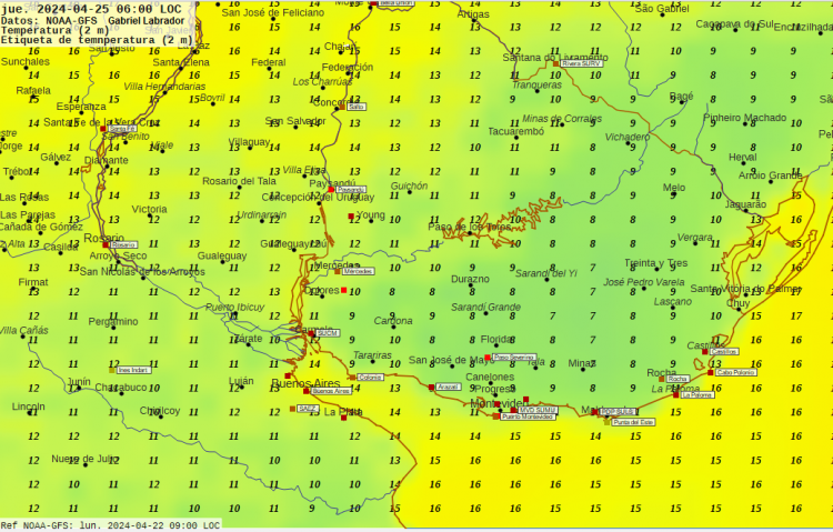Comienzan a llegar los primeros pulsos de aire frío