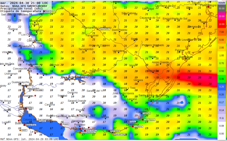 Semana inestable mayormente nubosa de escasa insolación