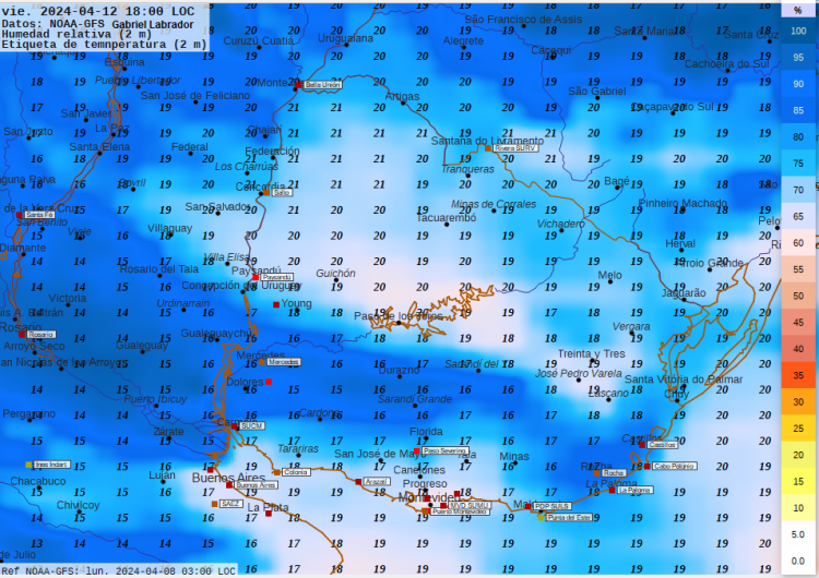 Desmejoramiento significativo desde el fin de semana con fuerte inestabilidad