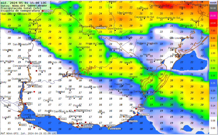 Semana inestable mayormente nubosa de escasa insolación