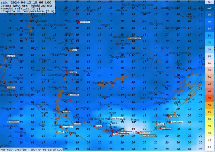 Desmejoramiento significativo desde el fin de semana con fuerte inestabilidad