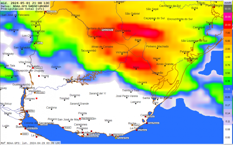 Semana inestable mayormente nubosa de escasa insolación