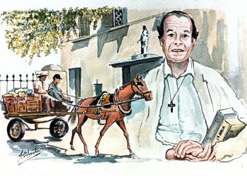 El padre Cacho vive naciendo