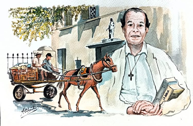 El padre Cacho vive naciendo