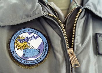 Escuadrón de Reconocimiento Aeroespacial trabaja en relevamiento por las inundaciones