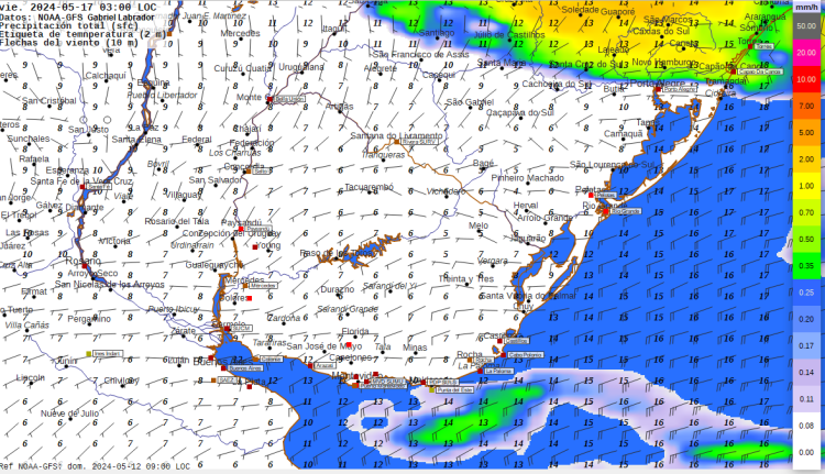 Primeras heladas fuertes se esperan desde el martes
