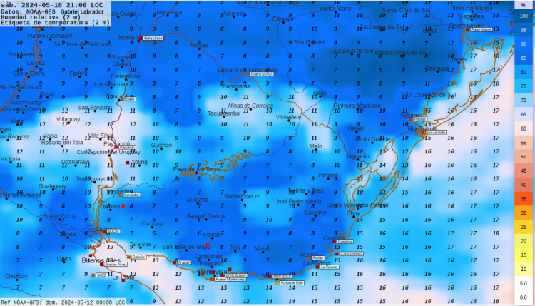 Primeras heladas fuertes se esperan desde el martes