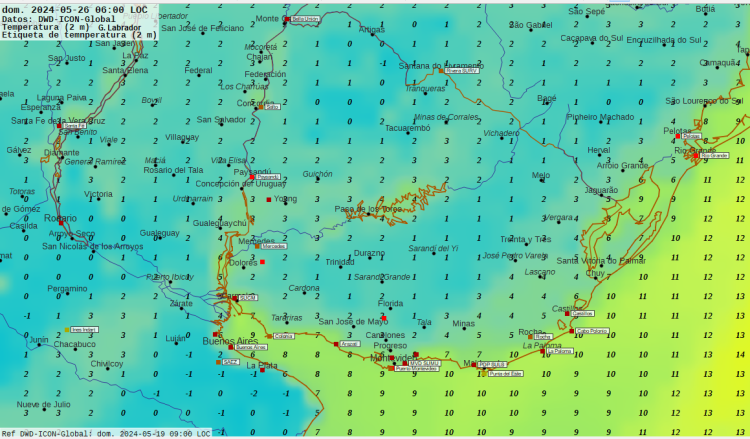Primera ola de frío polar podría llegar el viernes