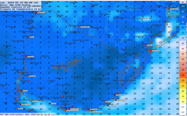 Primeras heladas fuertes se esperan desde el martes