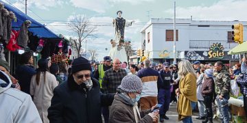 Como cada 3 de junio, miles de devotos llegaron a Florida para manifestar su fe a San Cono