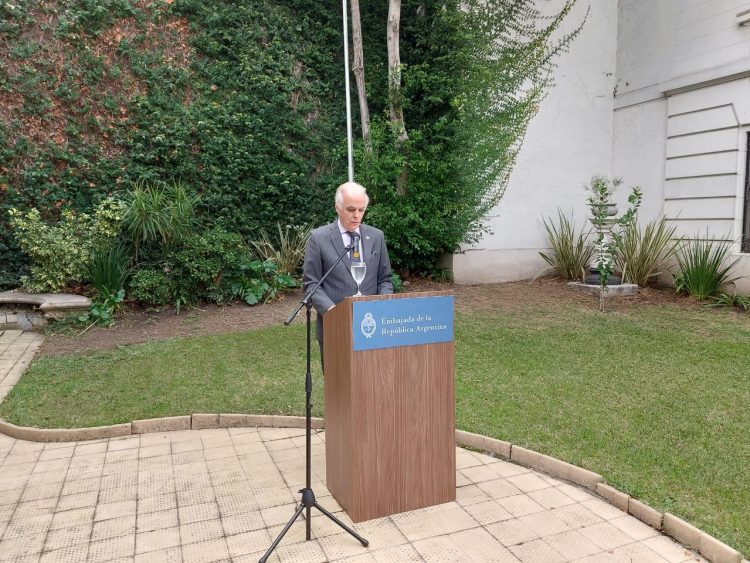 Embajada Argentina conmemora el “Día de la Afirmación de los Derechos sobre las Islas Malvinas, Georgias del Sur y Sándwich del Sur y los Espacios Marítimos Circundantes”