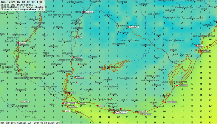 Frío intenso caracteriza la semana