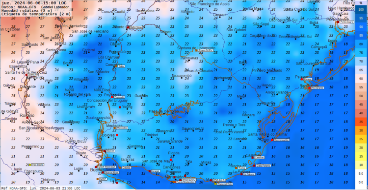 Aumento de temperaturas entre jueves y domingo