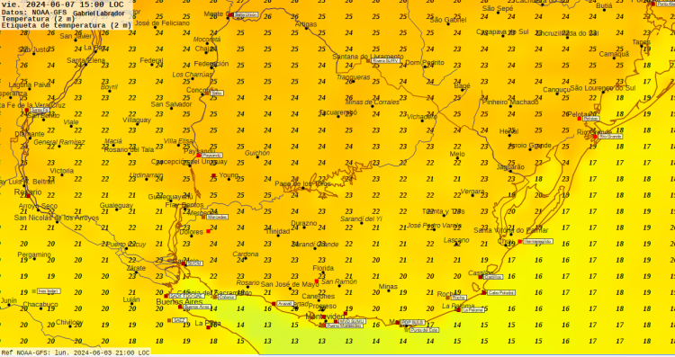 Aumento de temperaturas entre jueves y domingo