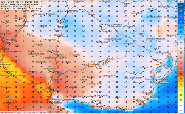 Aumento de temperaturas entre jueves y domingo