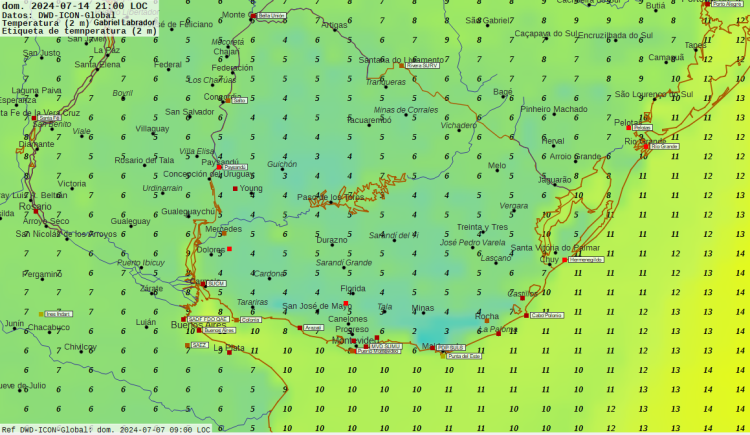 Prosiguen las heladas y temperaturas bajo cero