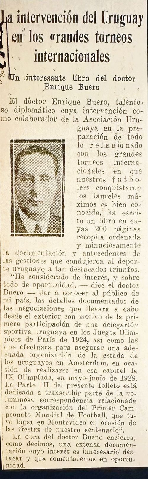 Enrique Buero: La figura olvidada detrás de la épica celeste de los años 20 y 30