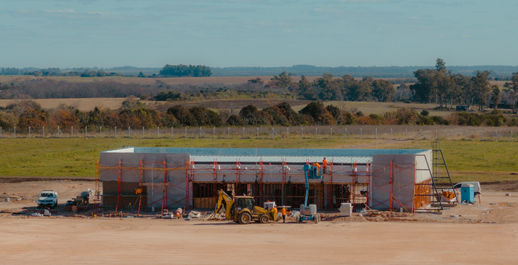 Avanzan las obras del Aeropuerto Internacional de Paysandú