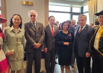 Celebración por las fiestas patrias de Perú en nuestro país