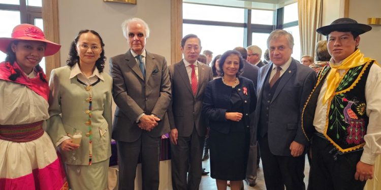 Celebración por las fiestas patrias de Perú en nuestro país