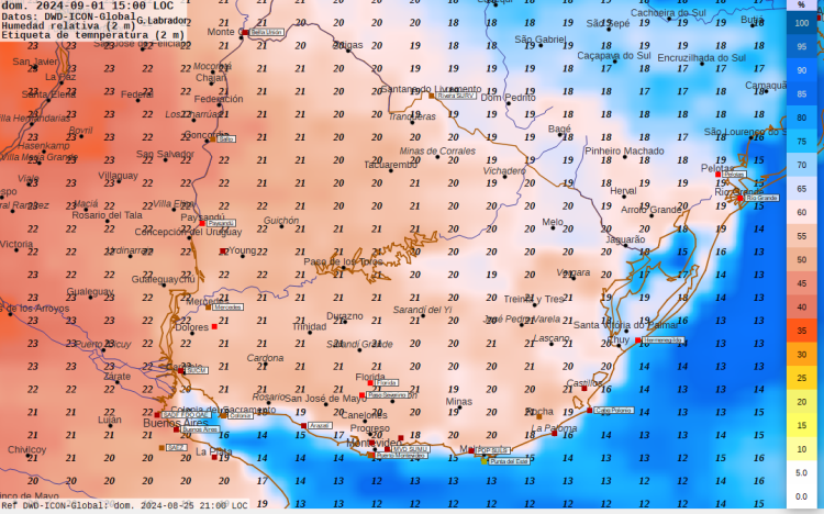 Santa Rosa llega el viernes con tormentas y precipitaciones