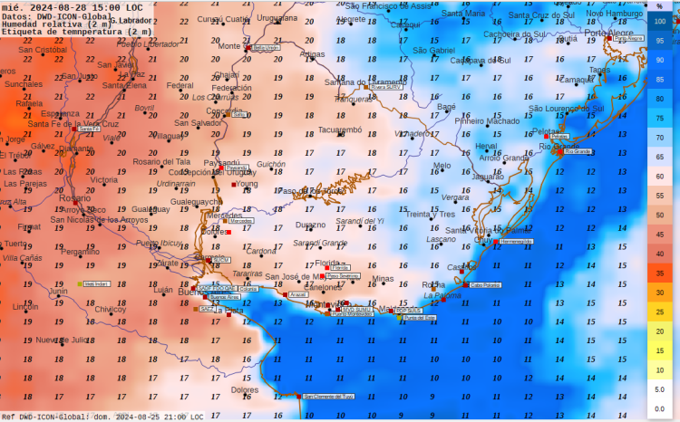 Santa Rosa llega el viernes con tormentas y precipitaciones