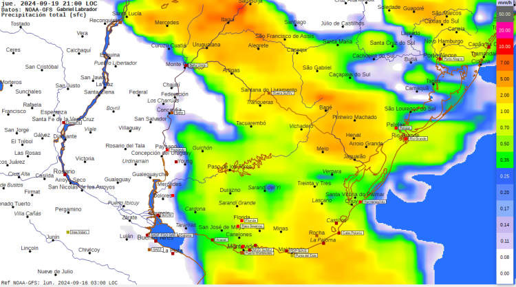 La inestabilidad típica de la estación trae tormentas y lluvias el jueves