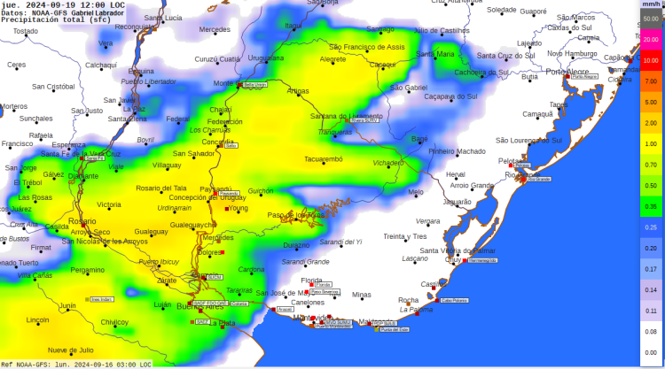 La inestabilidad típica de la estación trae tormentas y lluvias el jueves