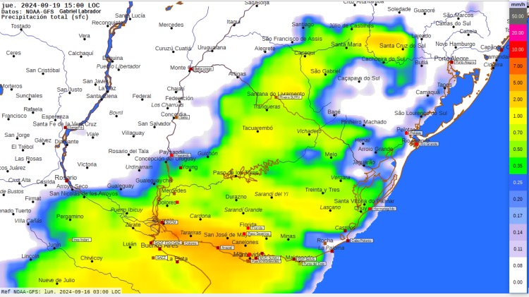 La inestabilidad típica de la estación trae tormentas y lluvias el jueves