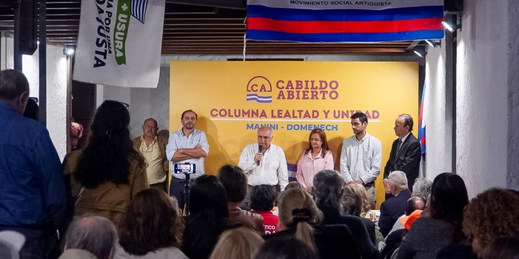 El senador Domenech reivindicó el papel que Cabildo Abierto juega en la coalición
