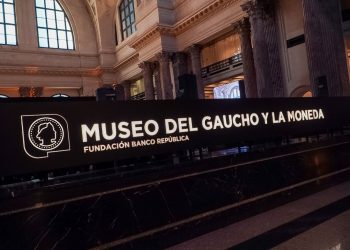 Reabrió el Museo del Gaucho y la Moneda, en la casa central del BROU