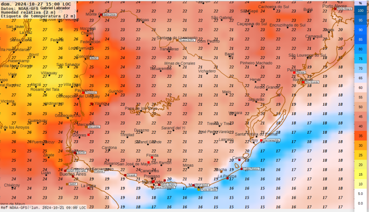 Tormentas y precipitaciones desde este martes