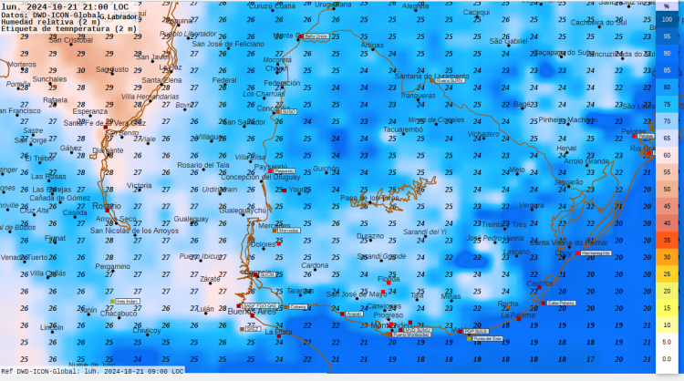 Tormentas y precipitaciones desde este martes