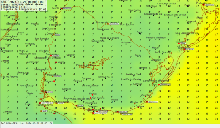 Tormentas y precipitaciones desde este martes