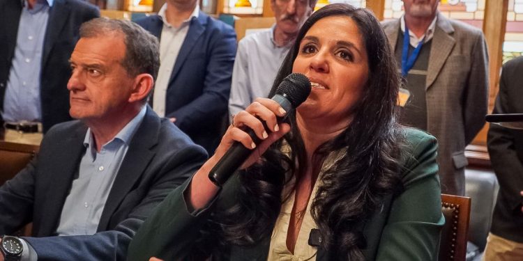 Candidata a la Vicepresidencia de Cabildo Abierto apuntó contra el Frente Amplio por la ideología de género y consumo de drogas