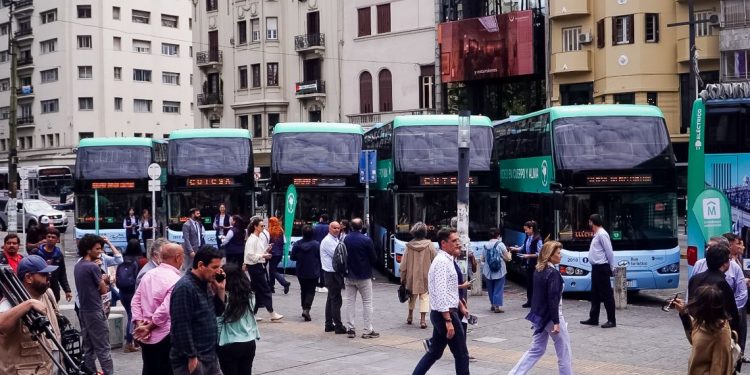 Fueron presentadas las unidades Bus Turístico con confort y tecnología de primer nivel